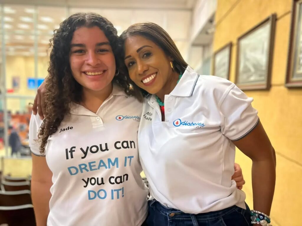 two members of Diabetes LATAM at Congress NEED PERMISSION