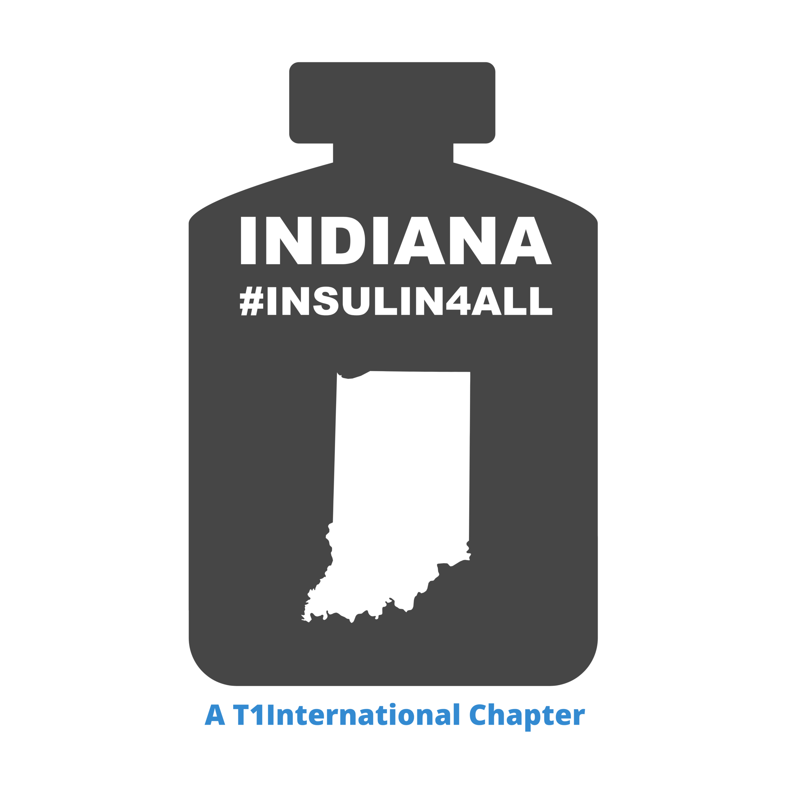 Indiana #insulin4all chapter logo