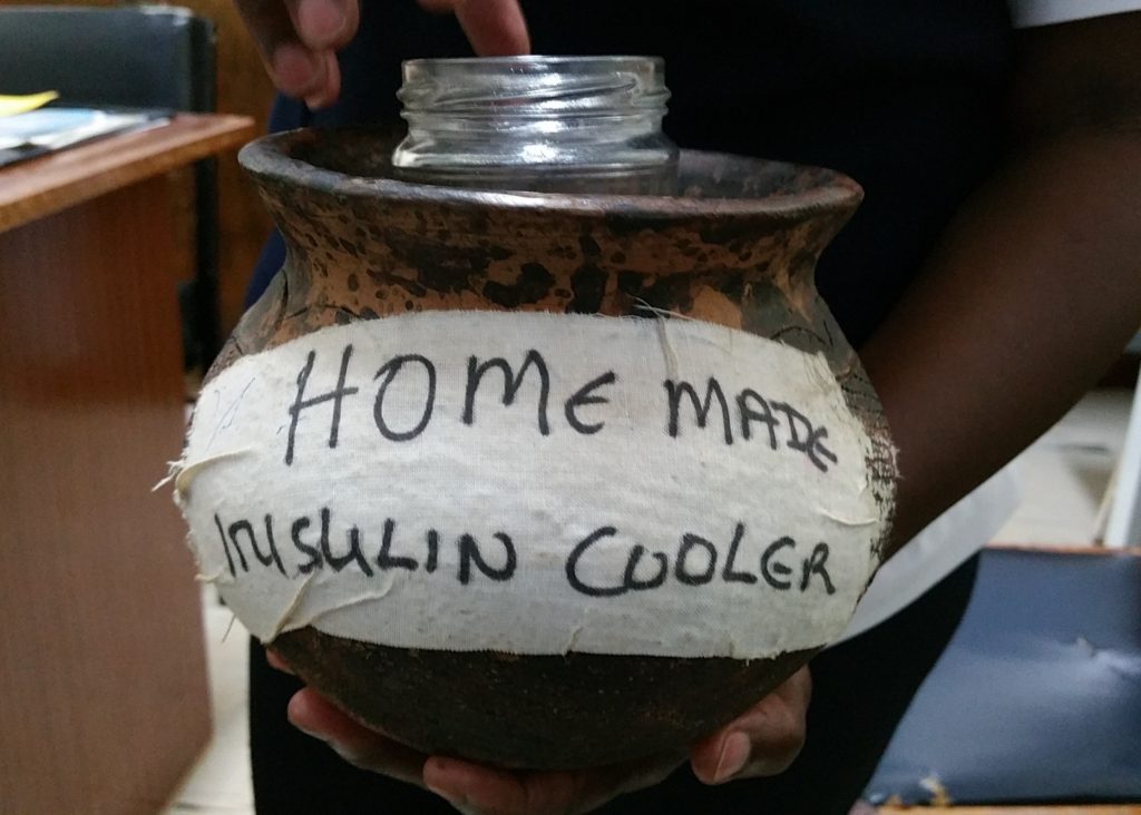 Insulin pot