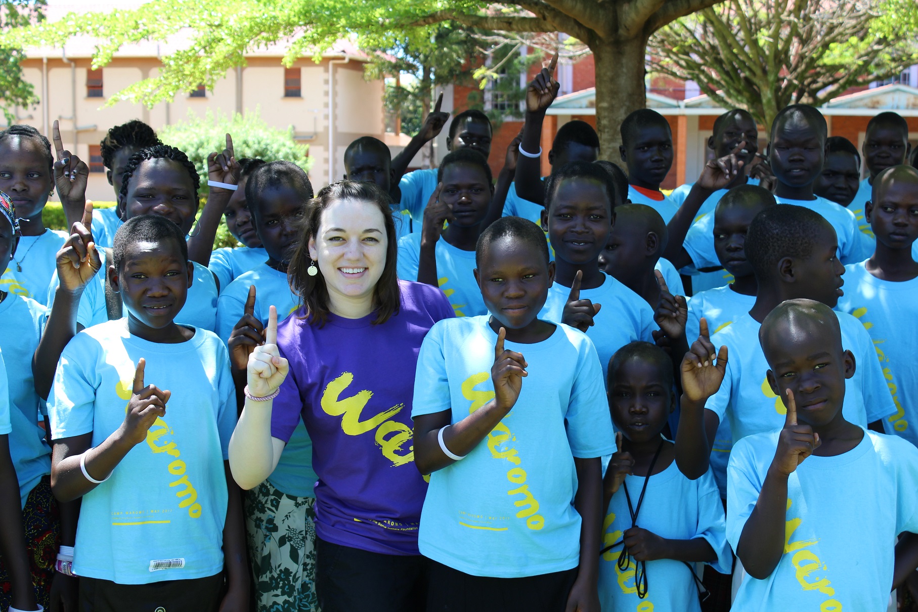 Uganda SNF camp group shot