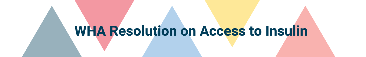 WHA Resolution Event
